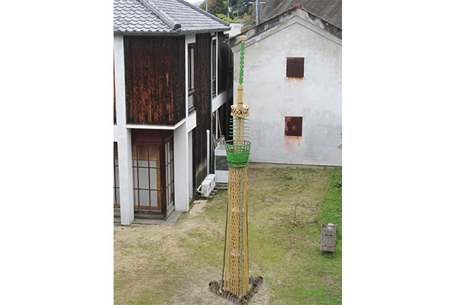 写真はスバルの月刊誌カートピア1月号で訪れた小京都、広島県竹原市にある竹で作った東京スカイツリー