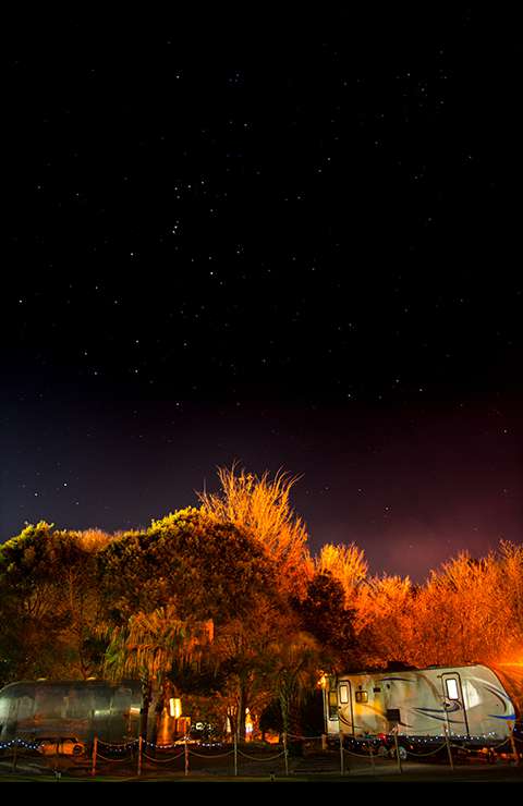 el colina（エル・コリーナ）から見える夜空