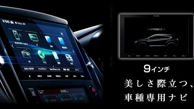 Panasonicビルトインナビ