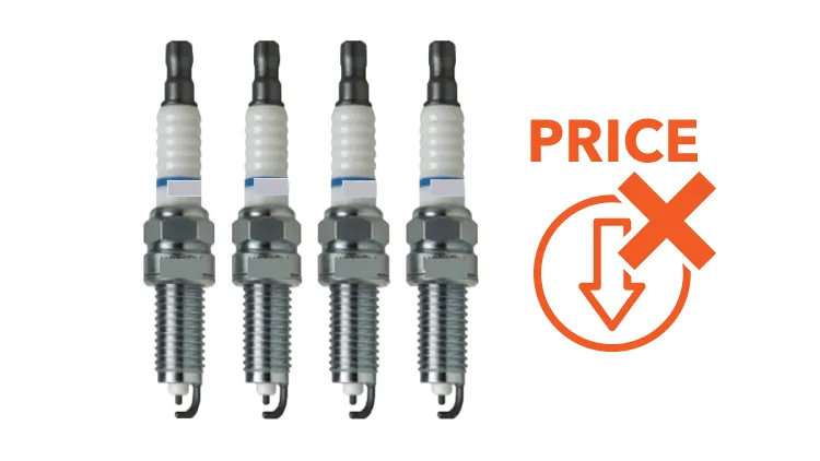 模倣品の見分け方の一例 価格が純正部品に比べ著しく安い