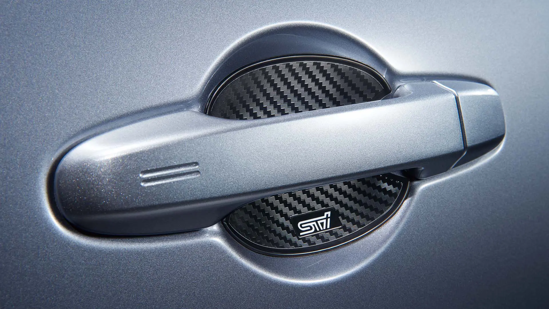 STI ドアハンドルプロテクター※SUBARU純正保証対象外
