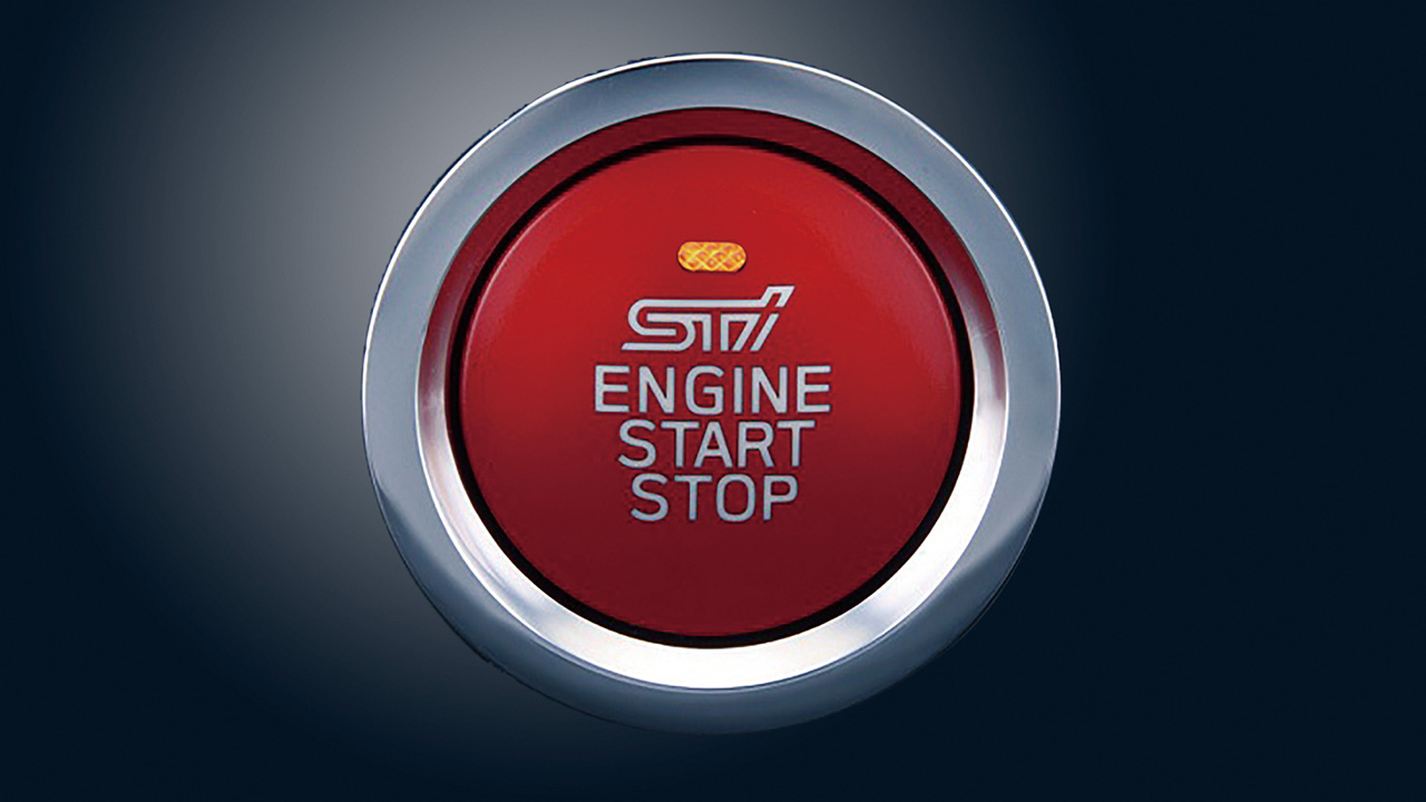 STI プッシュエンジンスイッチ※SUBARU純正保証対象外