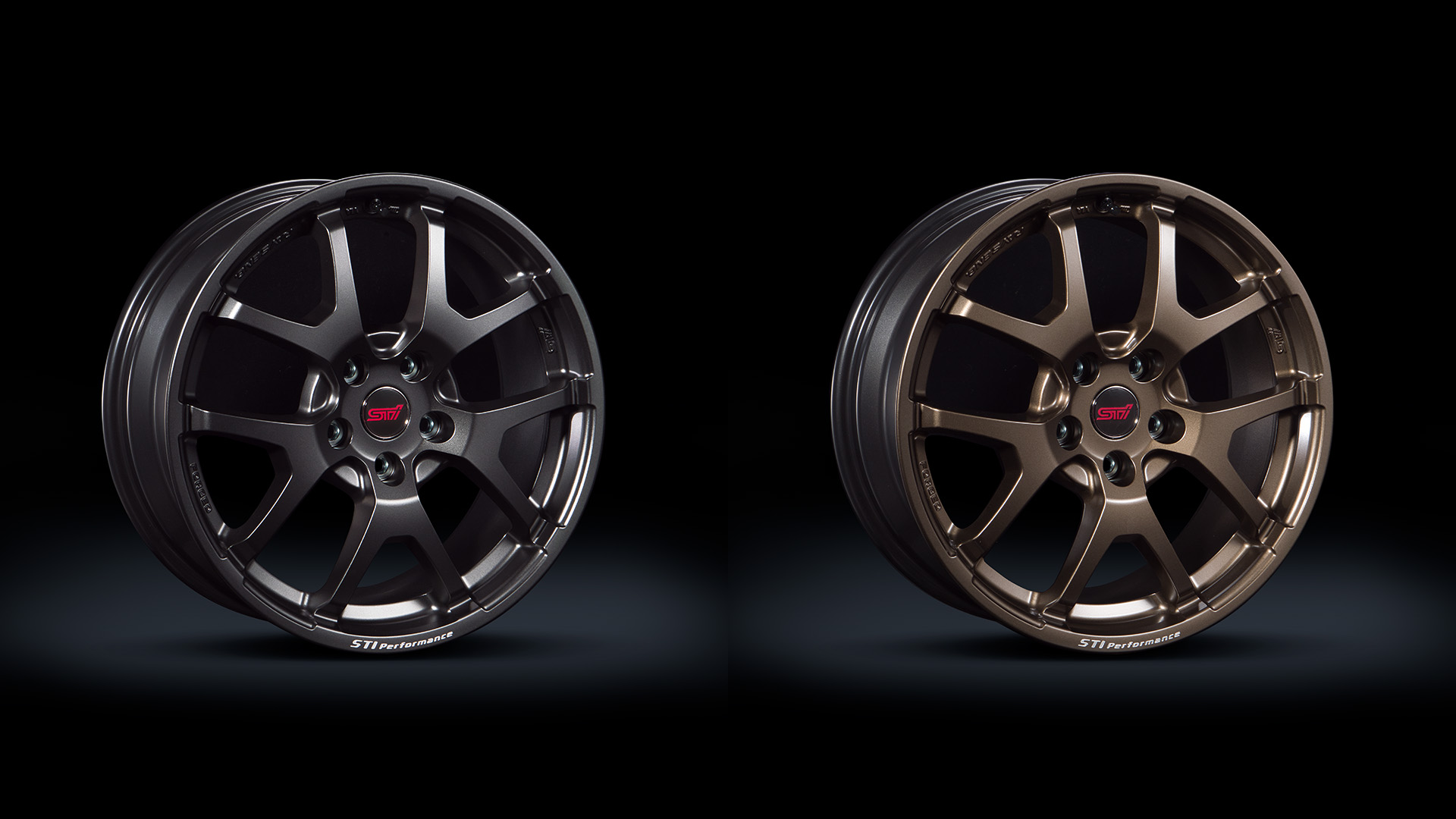 STI パフォーマンスホイール（マットガンブラック/マットブロンズ）