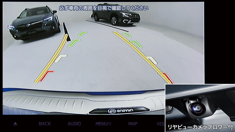 リヤビューカメラ