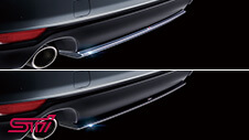 STI リヤアンダースポイラー※SUBARU純正保証対象