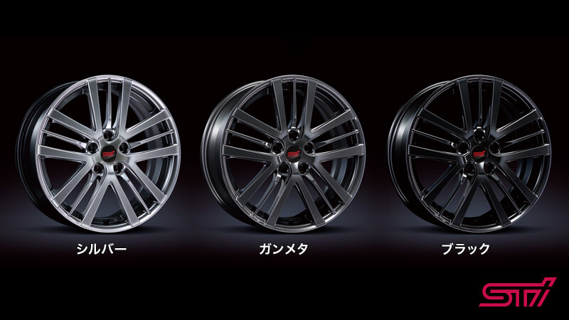 STI アルミホイール 18インチ