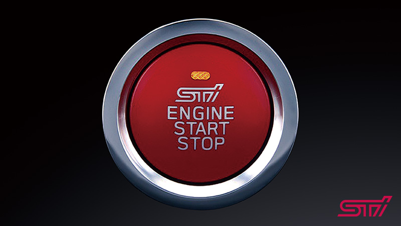 【スバル レガシィ アクセサリーサイト】STIプッシュエンジンスイッチの説明