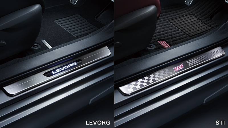 LEDサイドシルプレート LEVORG／STI