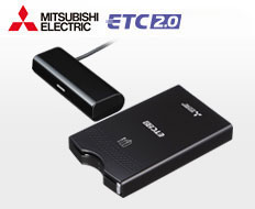 MITSUBISHI ELECTRIC ETC 2.0è»è¼å¨ã­ãã