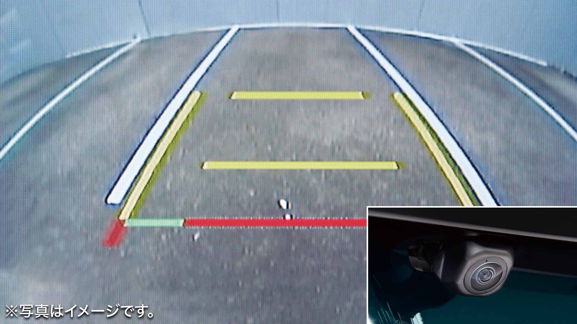 リヤビューカメラ（バックドア内蔵タイプ）