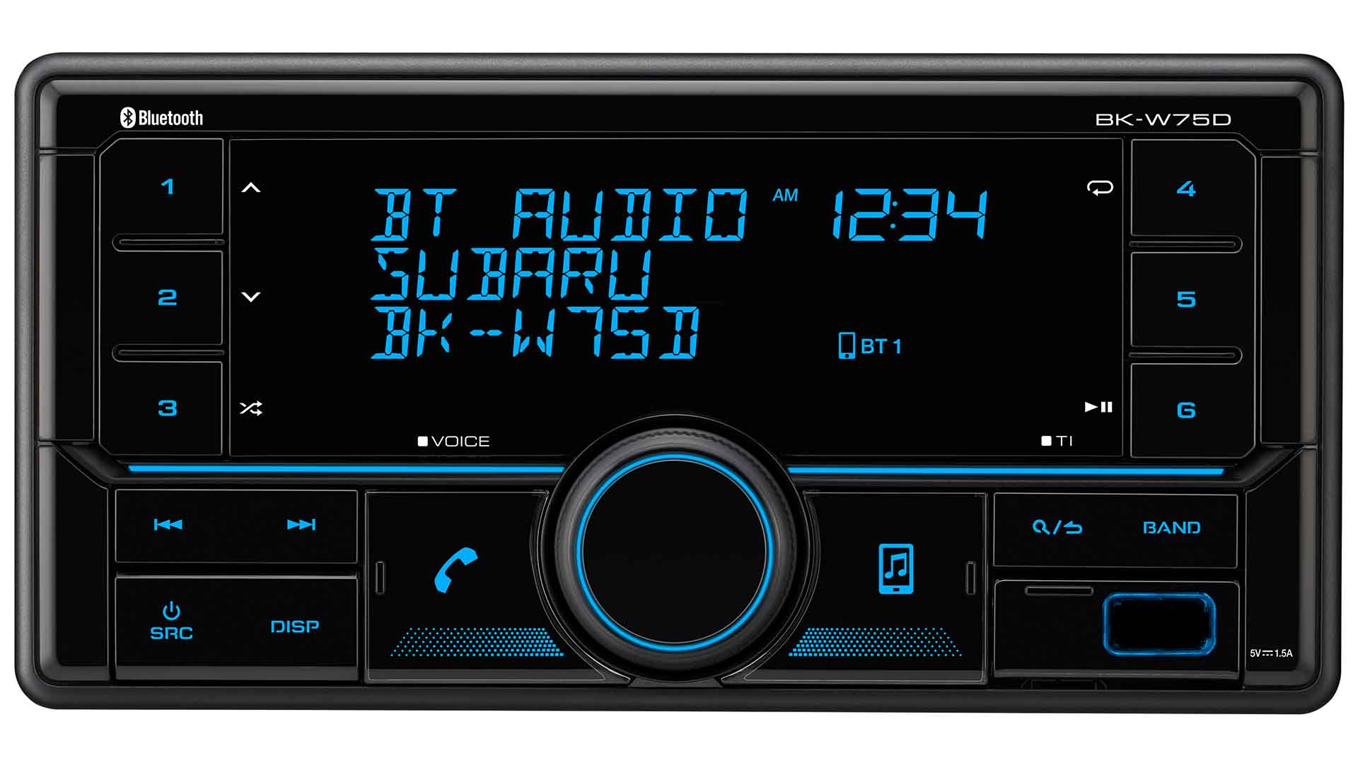 ワイド Bluetooth<sup>®</sup>/USBチューナー（JVCケンウッド）
