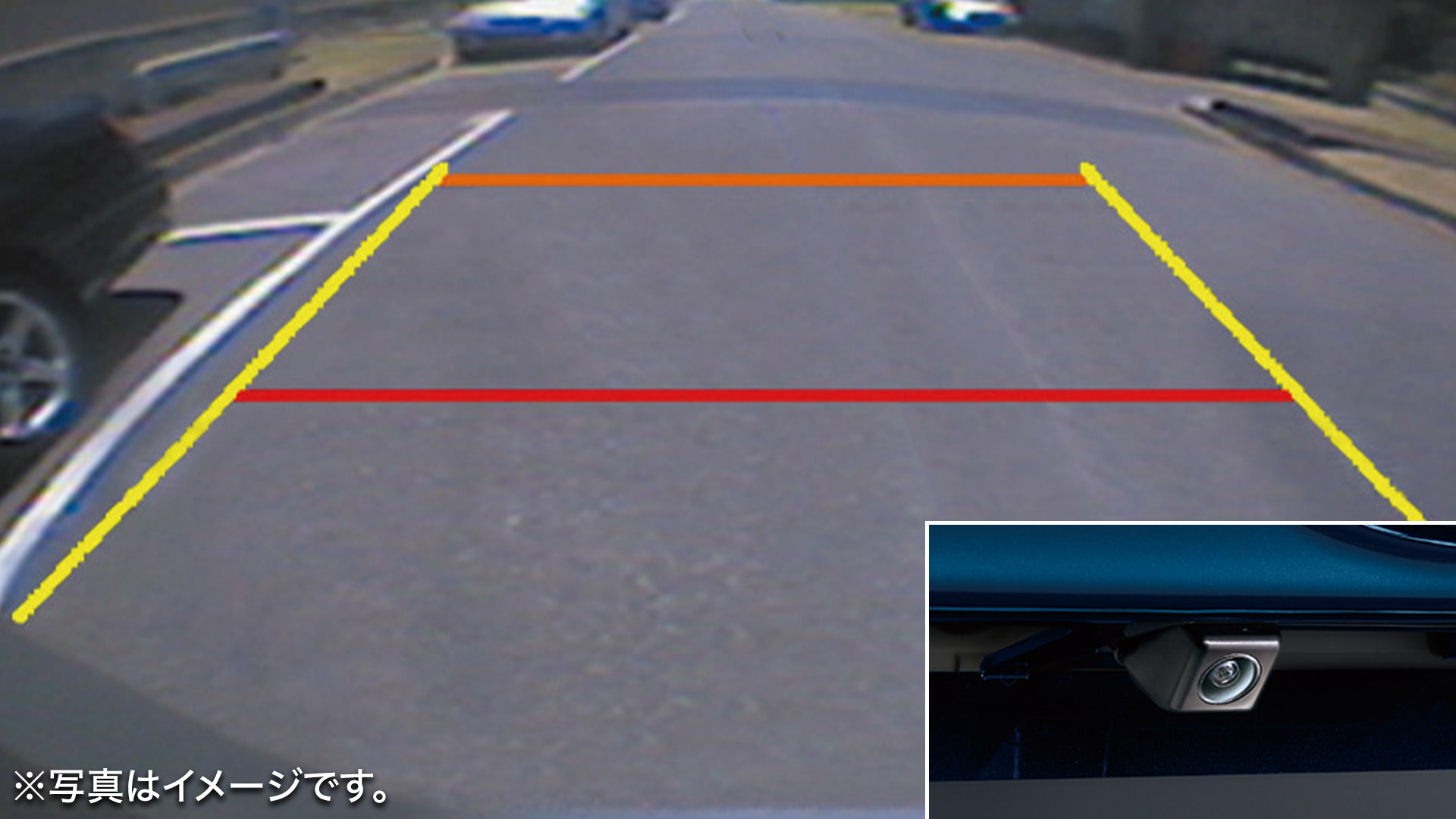リヤビューカメラ