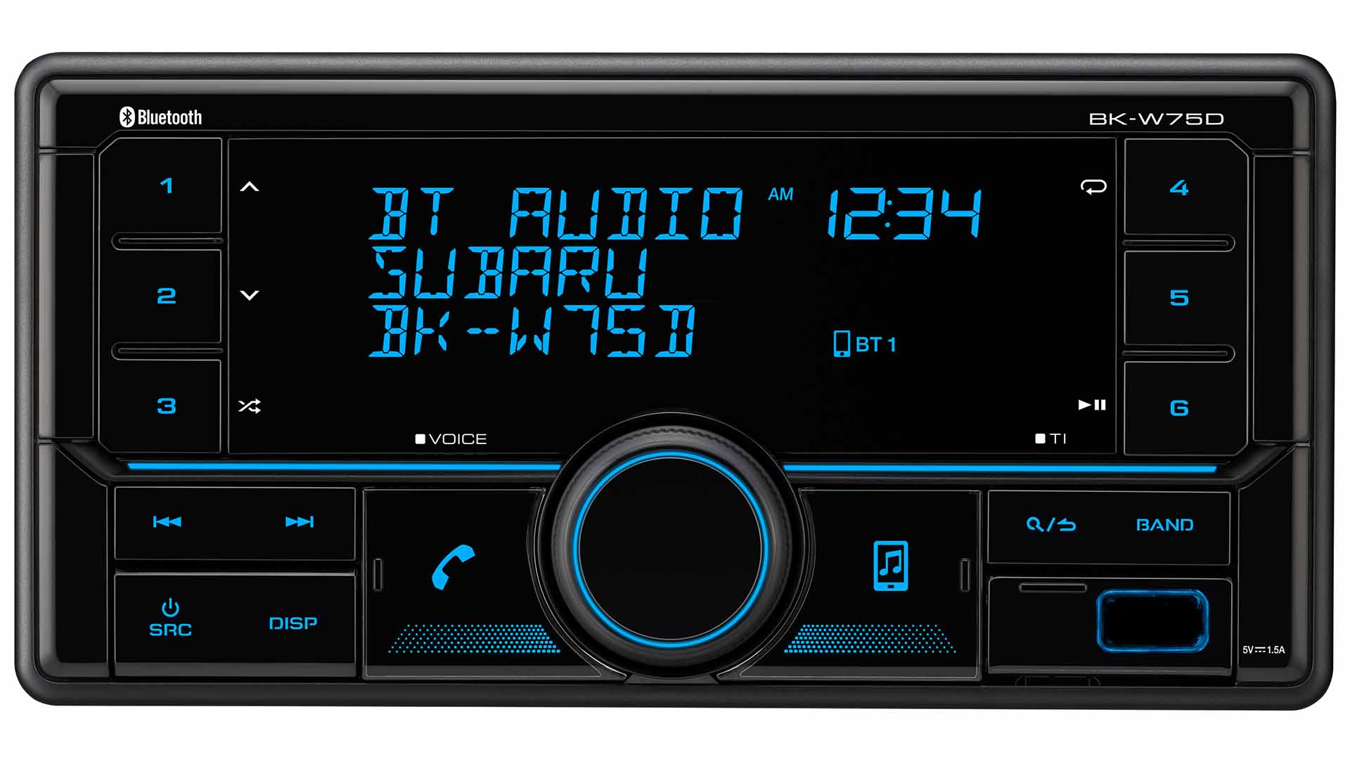 ワイド Bluetooth<sup>®</sup>/USBチューナー（JVCケンウッド）