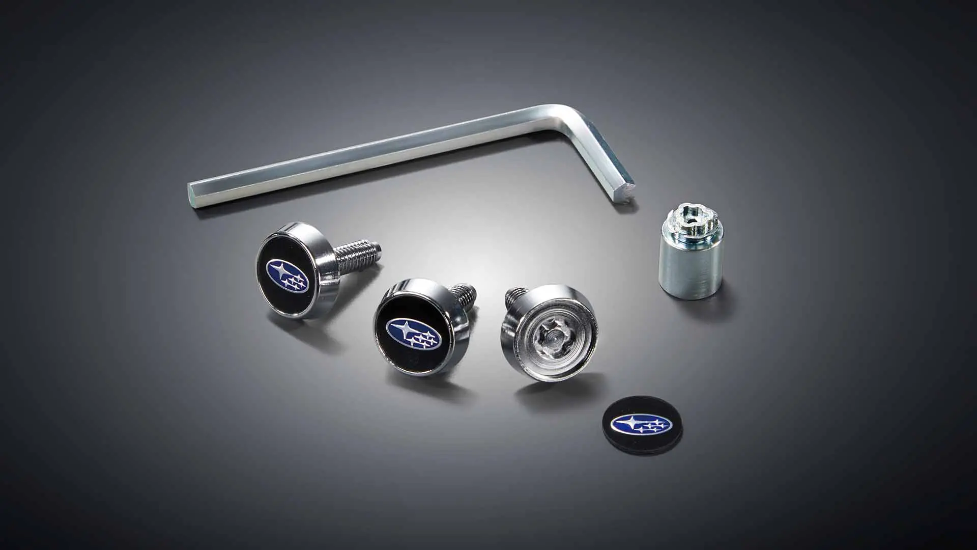 ナンバープレートロックボルト