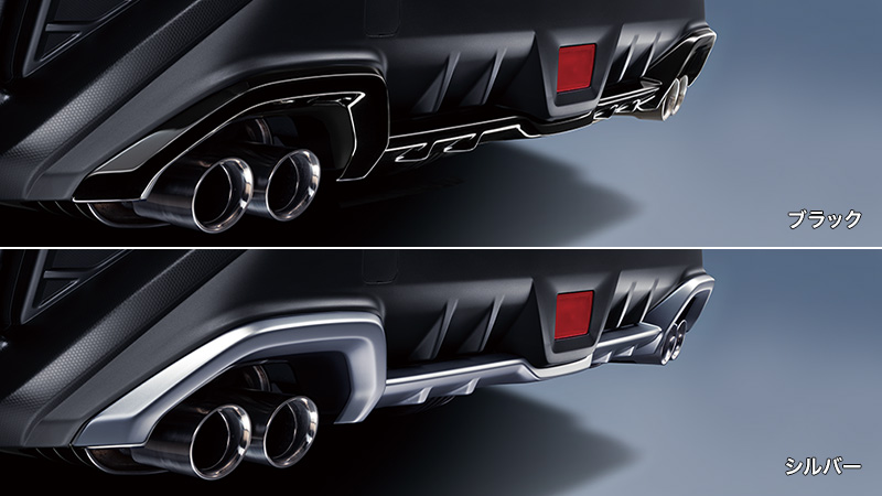 【スバル WRX S4 アクセサリーサイト】トランクリップスポイラーの説明
