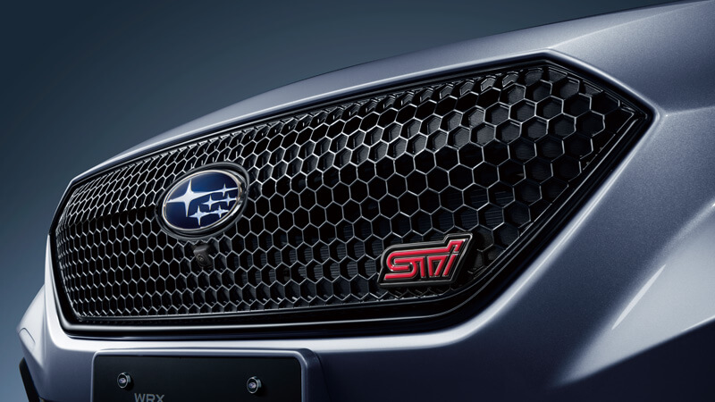 フロントグリル STI LEDエンブレム
