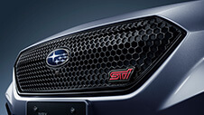 フロントグリル STI LEDエンブレム
