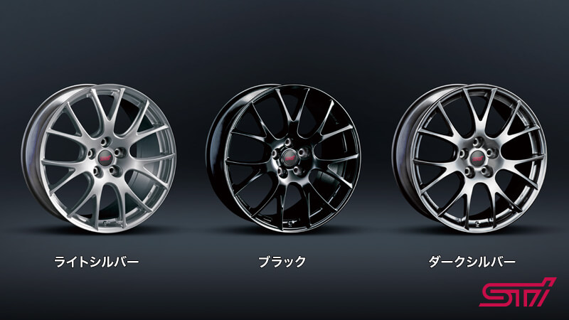 STI アルミホイール BBS 19インチ