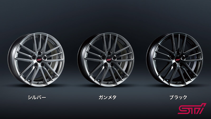 STI アルミホイール 18インチ