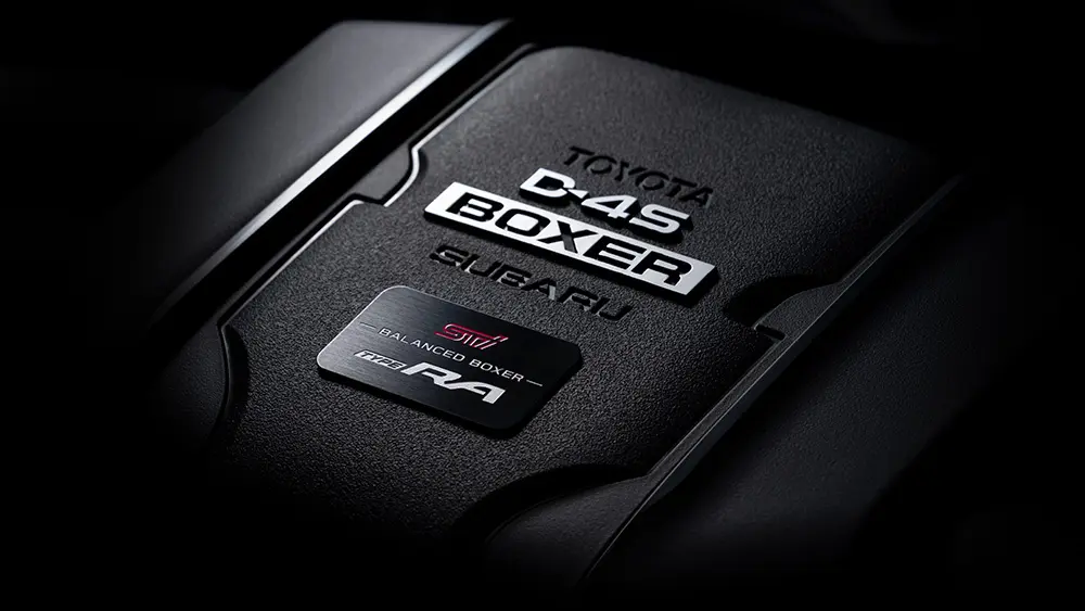 STI &TYPE RAロゴ入り専用プレート