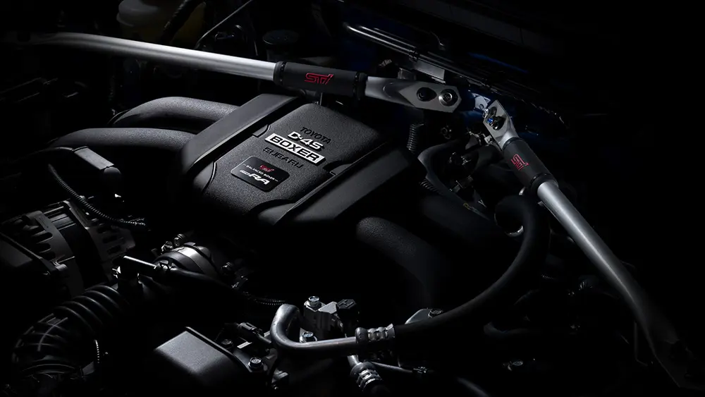 STI製フレキシブルVバー（STIロゴ入り）