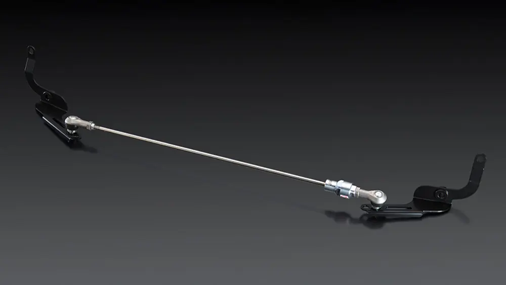 STI製フレキシブルドロースティフナー リヤ（STIロゴ入り）