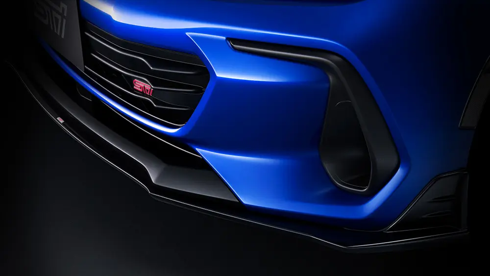 STI フロントアンダースポイラー