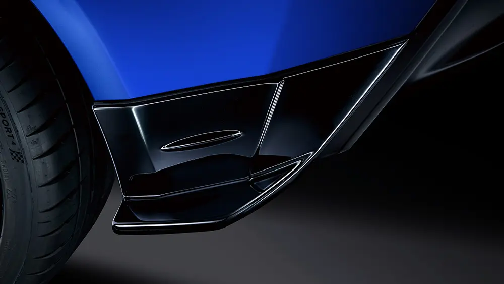 STI リヤサイドアンダースポイラー