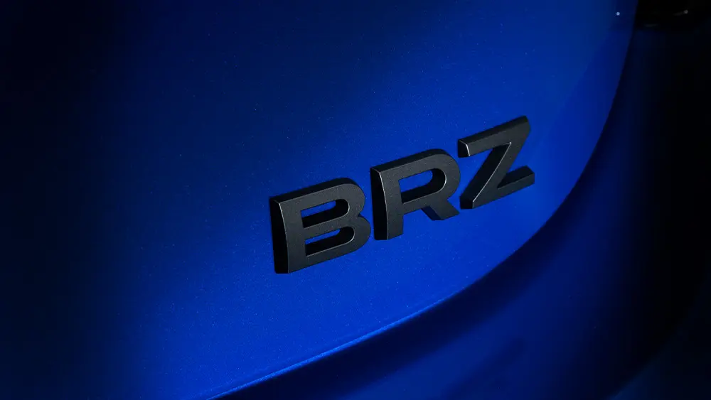 BRZリヤオーナメント（ラスターブラック塗装）