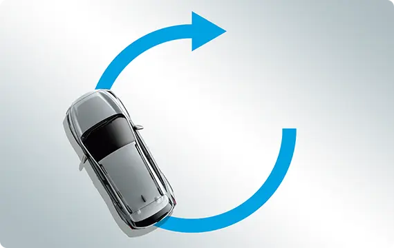 取り回しのしやすいボディサイズでUターンや駐車場での運転もスムーズ！