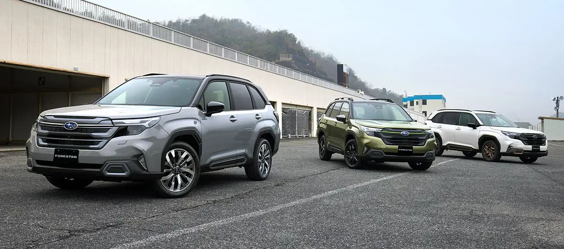 フォレスター Premium S:HEV EX、X-BREAK S:HEV EX、SPORT EX