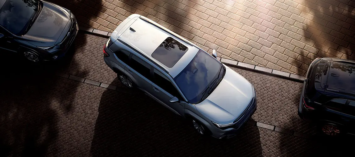 フォレスター 上からの写真