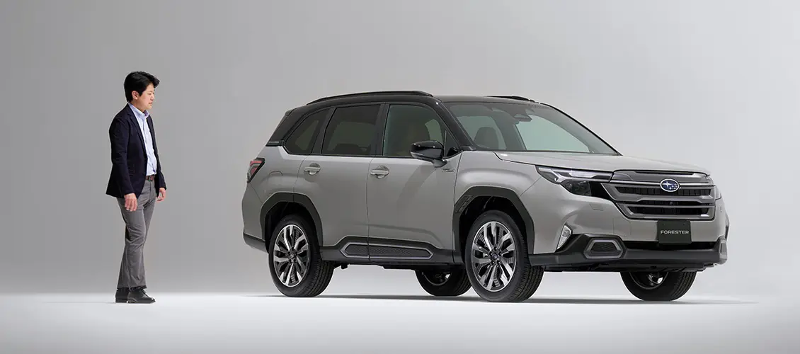 カーデザイナー 髙木曽太 と フォレスター