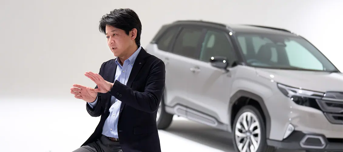 カーデザイナー 髙木曽太 と フォレスター