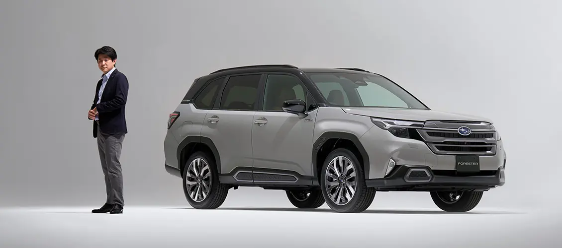 カーデザイナー 髙木曽太 と フォレスター