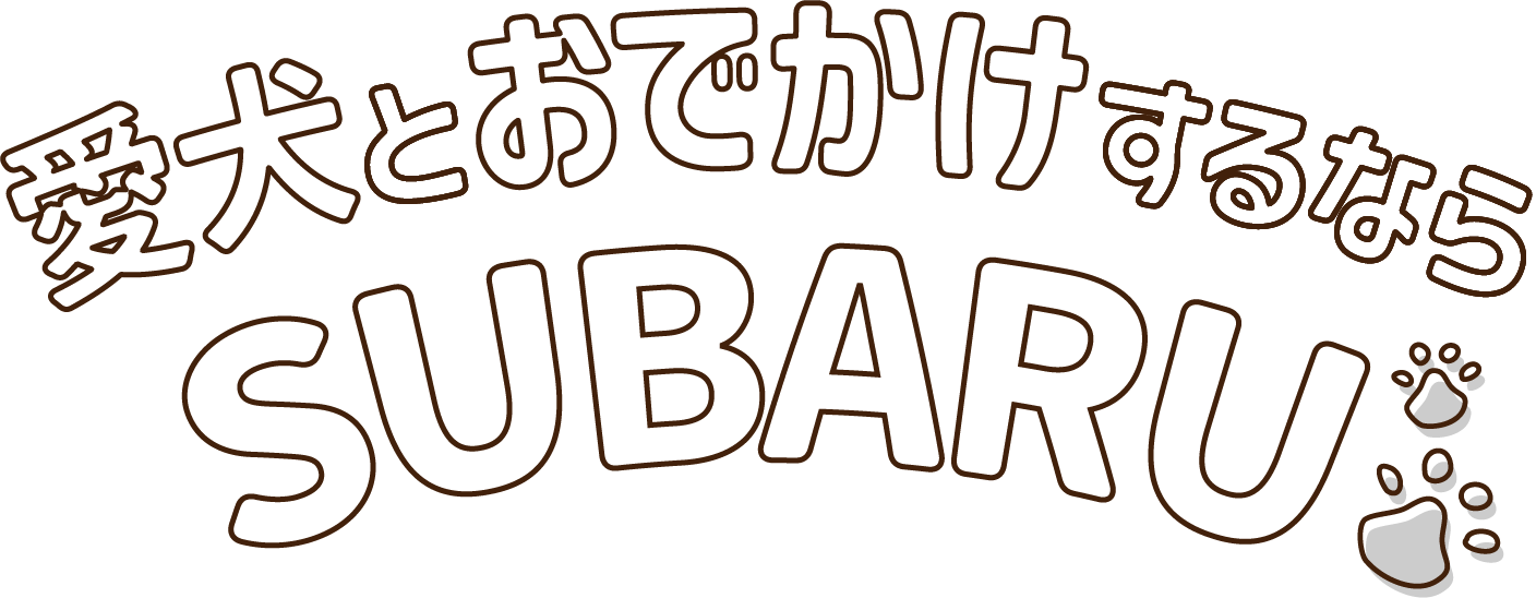愛犬とお出かけするならSUBARU