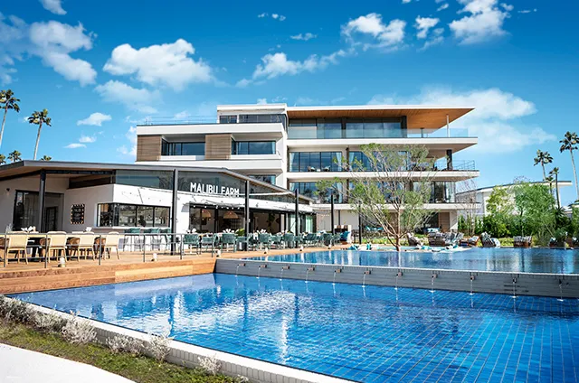 Malibu Hotel 外観