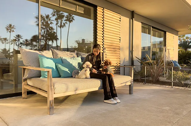 Malibu Hotel ワンちゃんとくつろぐイメージ