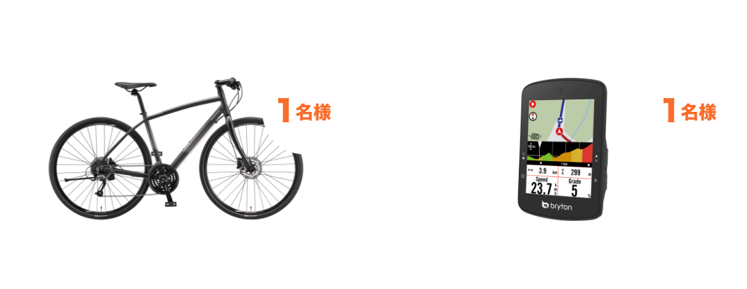 CYCLINGコース ANCHOR RL1 1名様/or/Ridew S510E（本体のみ）1名様