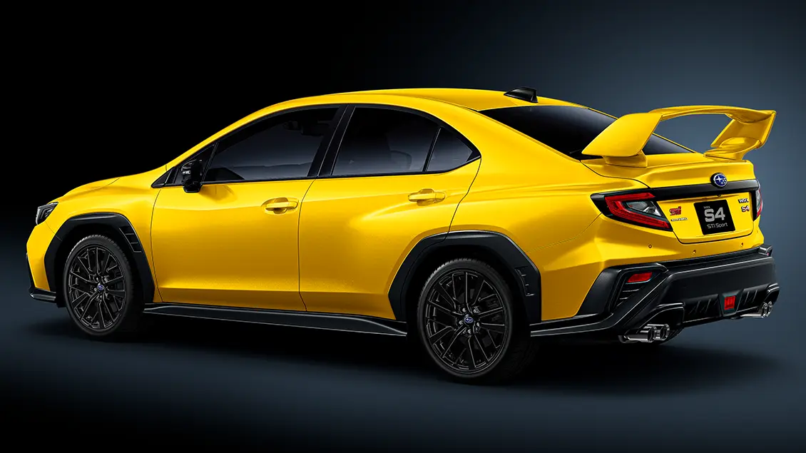 WRX S4　Rear Spoiler