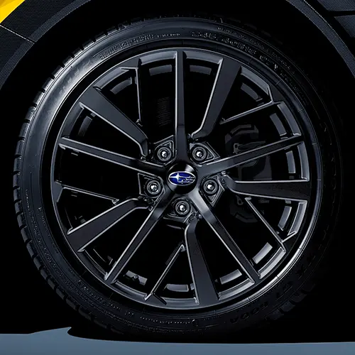 WRX S4　18inch Matte-black Colored Wheels