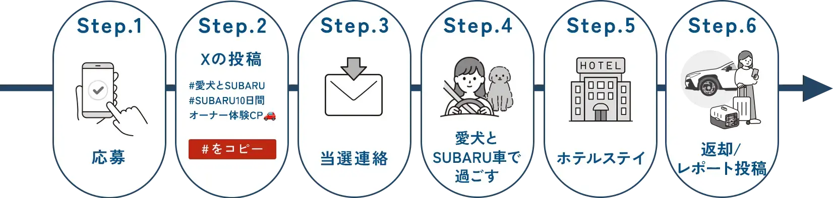 応募の流れ