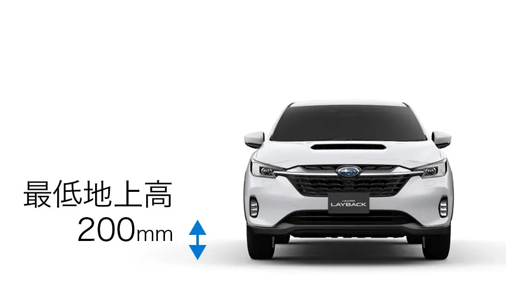 レイバック ボディサイズ