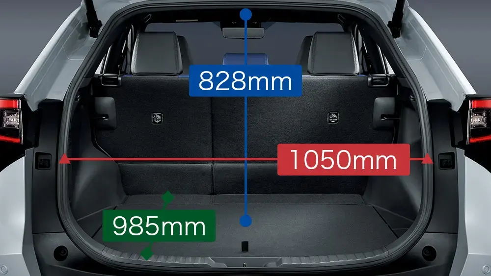 ソルテラ 荷室寸法