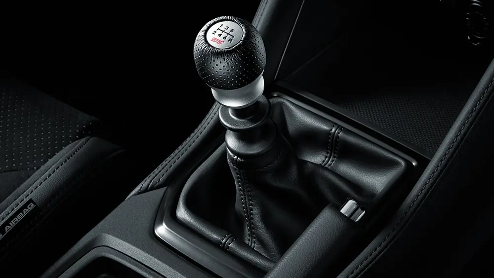 STI シフトノブ 6MT アルミ&本革