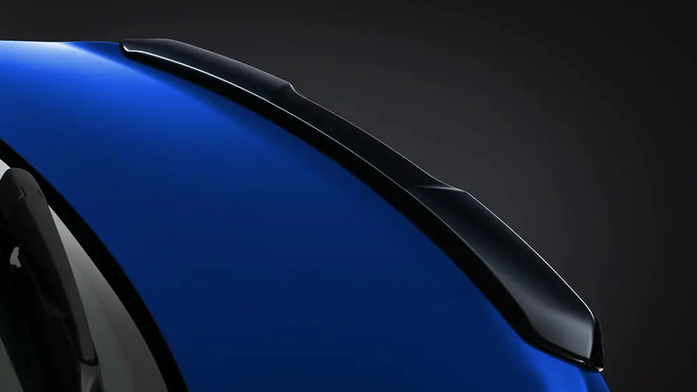 小型トランクスポイラー（ブラック塗装）