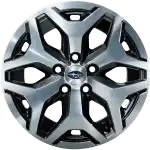 直径17インチ。タイヤ「225/60R17」ホイール「17×7J」
