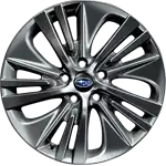 直径18インチ。タイヤ「225/55R18」ホイール「18×7J」