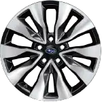 直径18インチ。タイヤ「225/60R18」ホイール「18×7J」