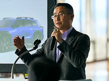 株式会社SUBARU 商品企画本部　プロジェクトゼネラルマネージャー　井上 正彦さん